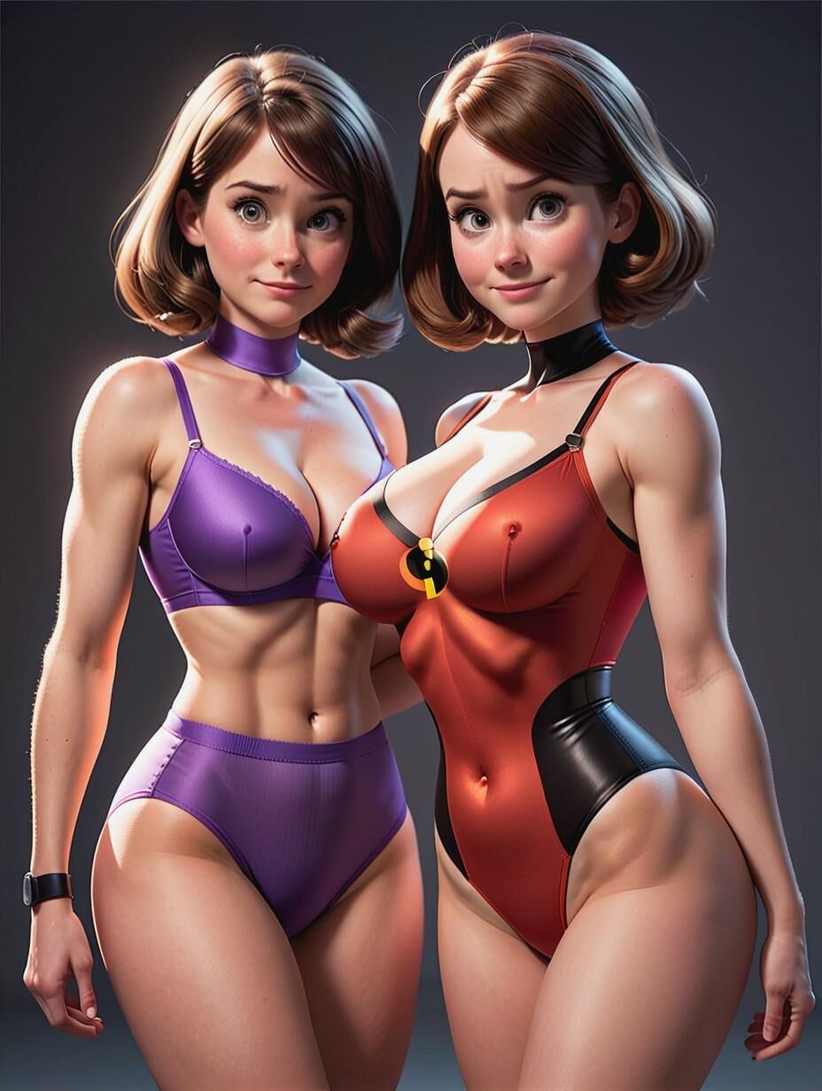 Helen et Violet Parr des Indestructibles 2