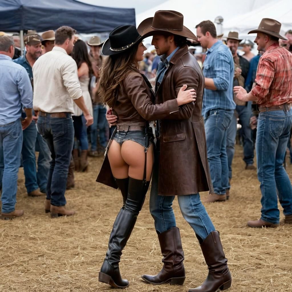 A.I. Cowgirl in Leather