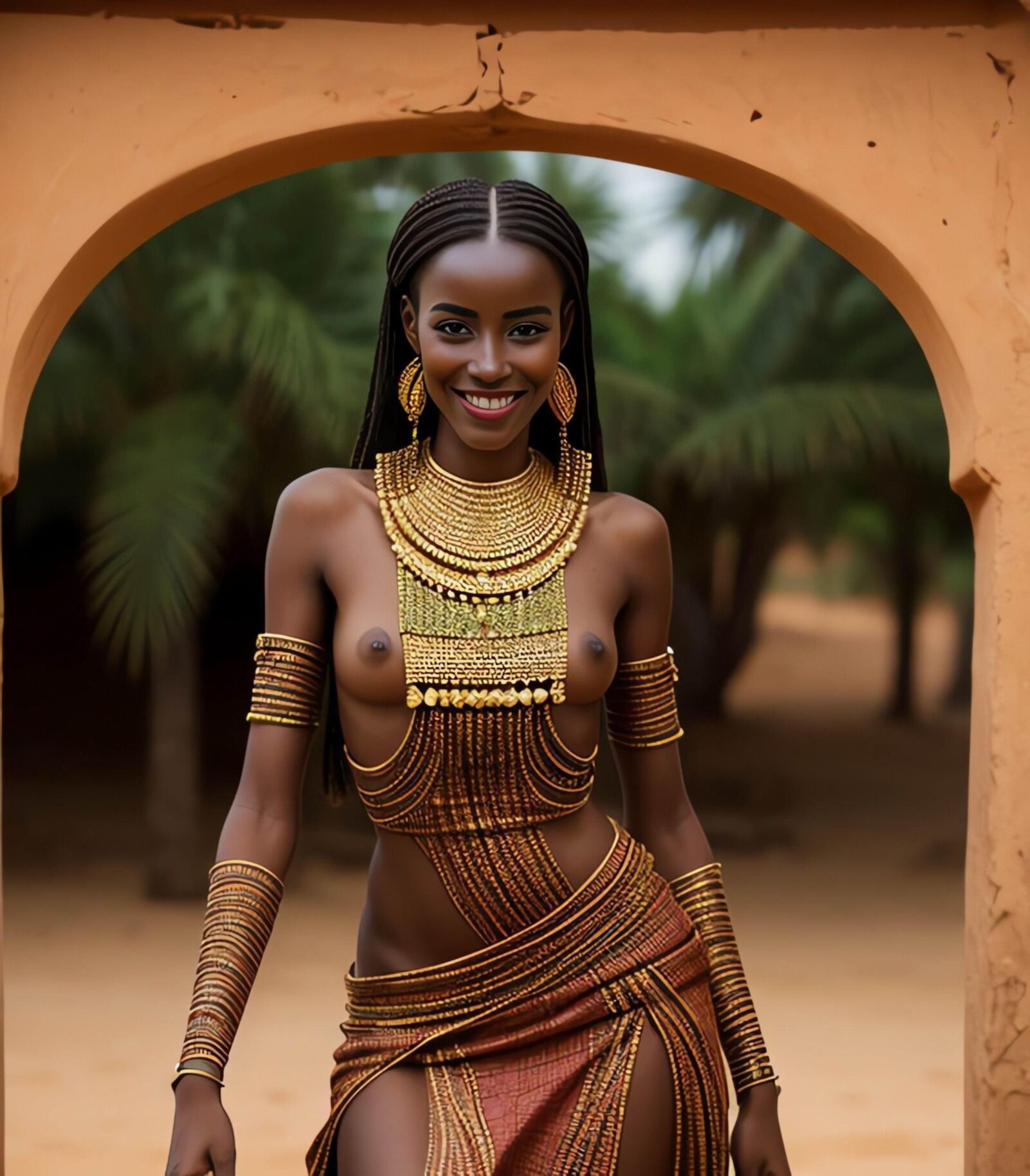 Traditional Mali fashion