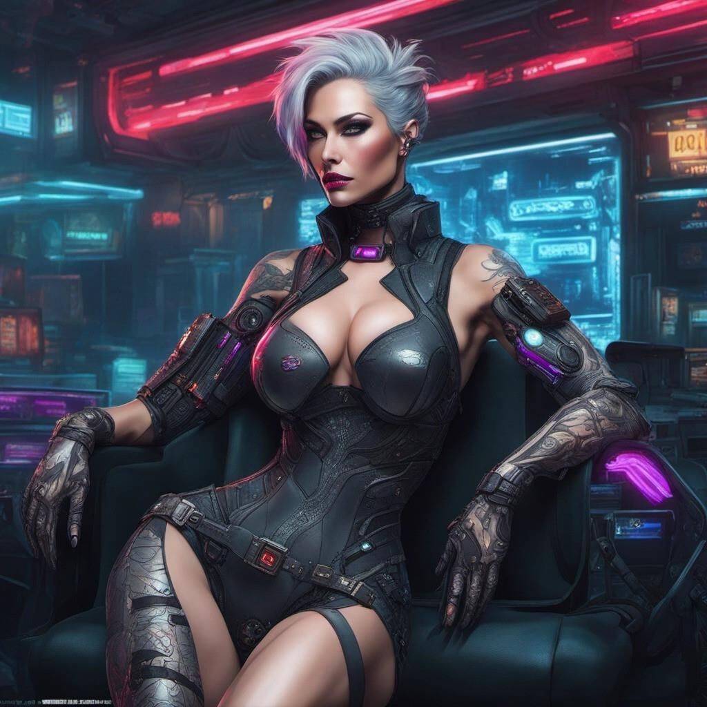 Cyberpunk en Sexy.ai - 01