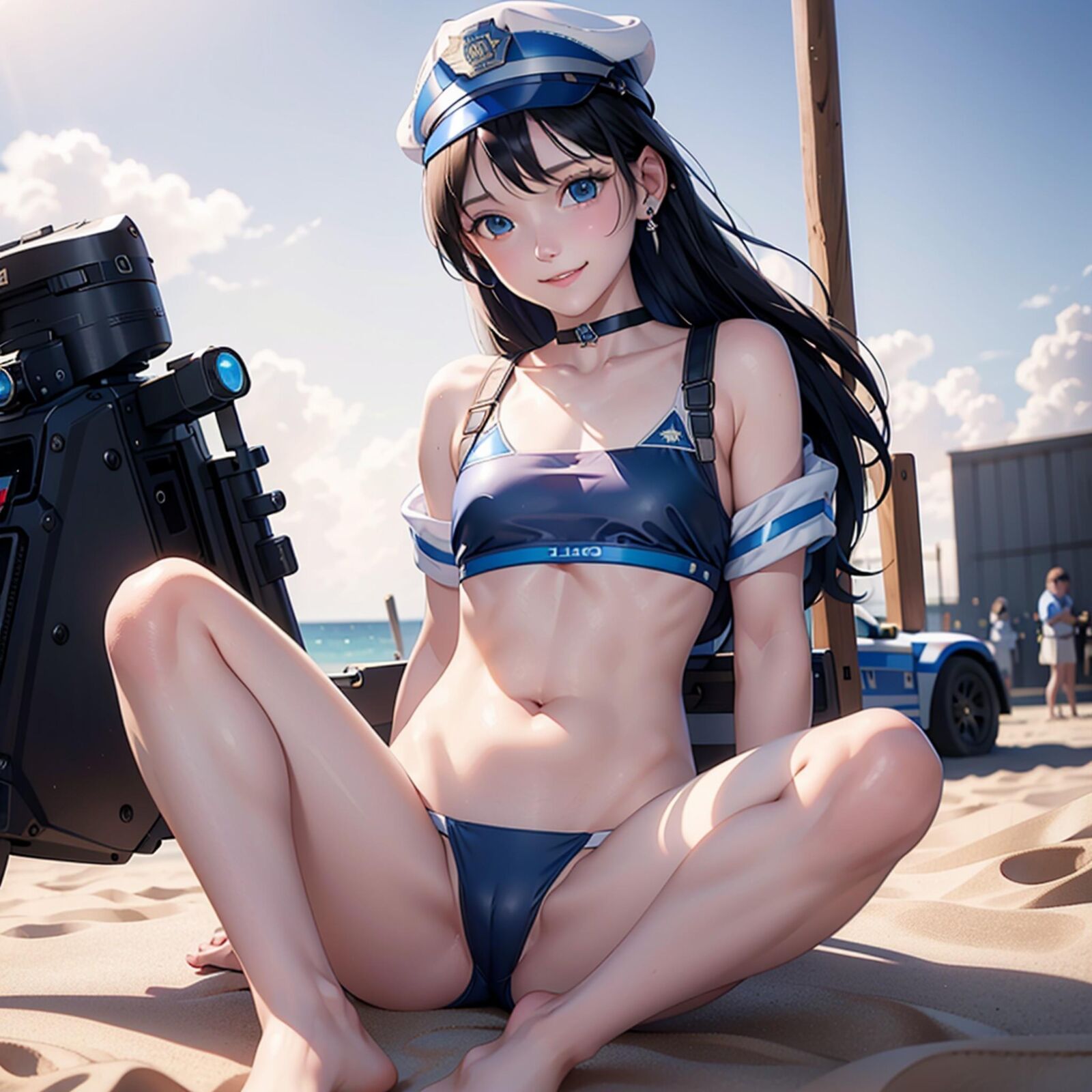 Beach police