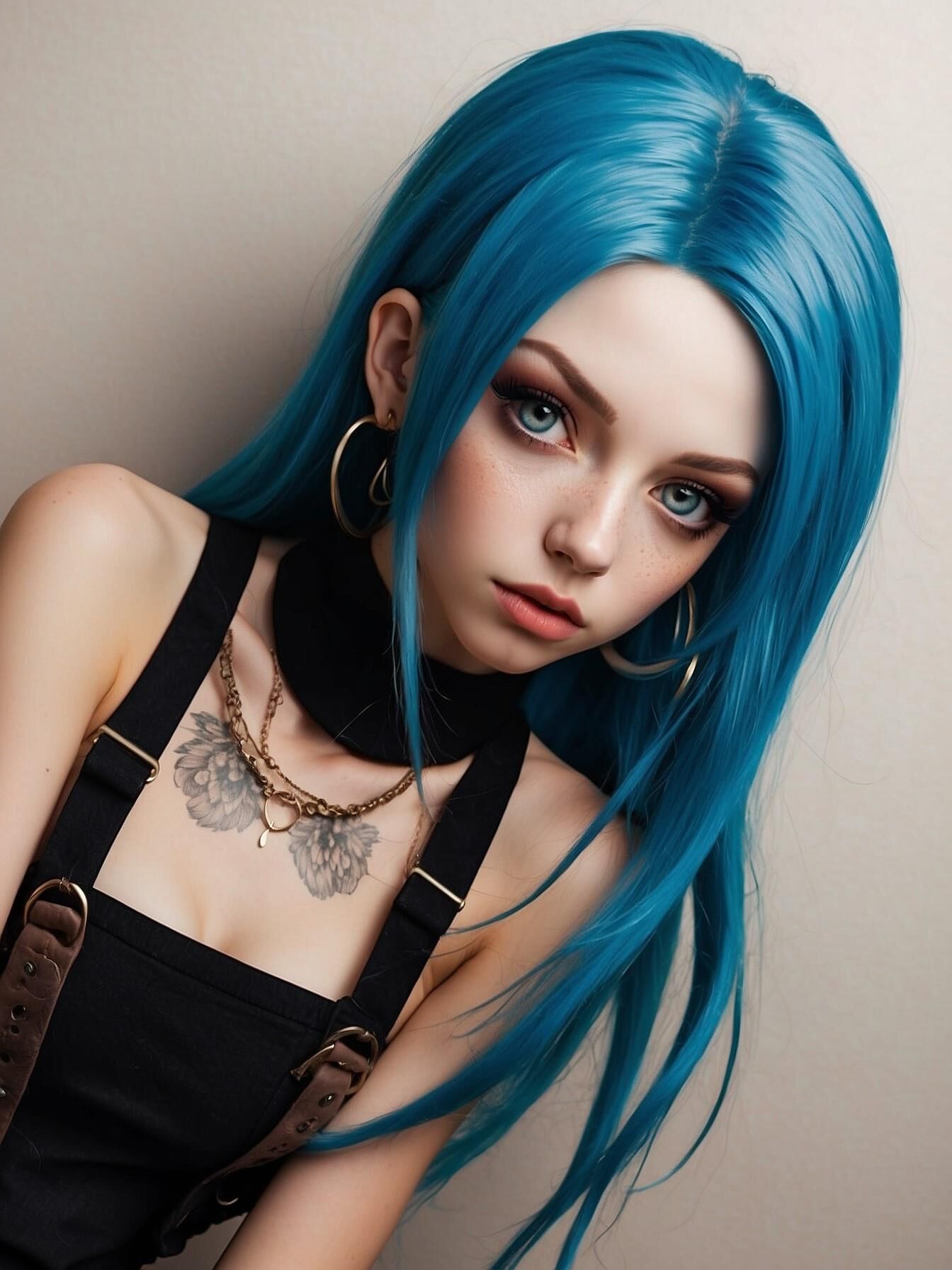 Jinx aus Arkane als Manga-Frau nn