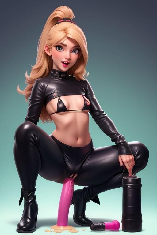 KI AI  Teen Latex, Leather, Boots, Shiny