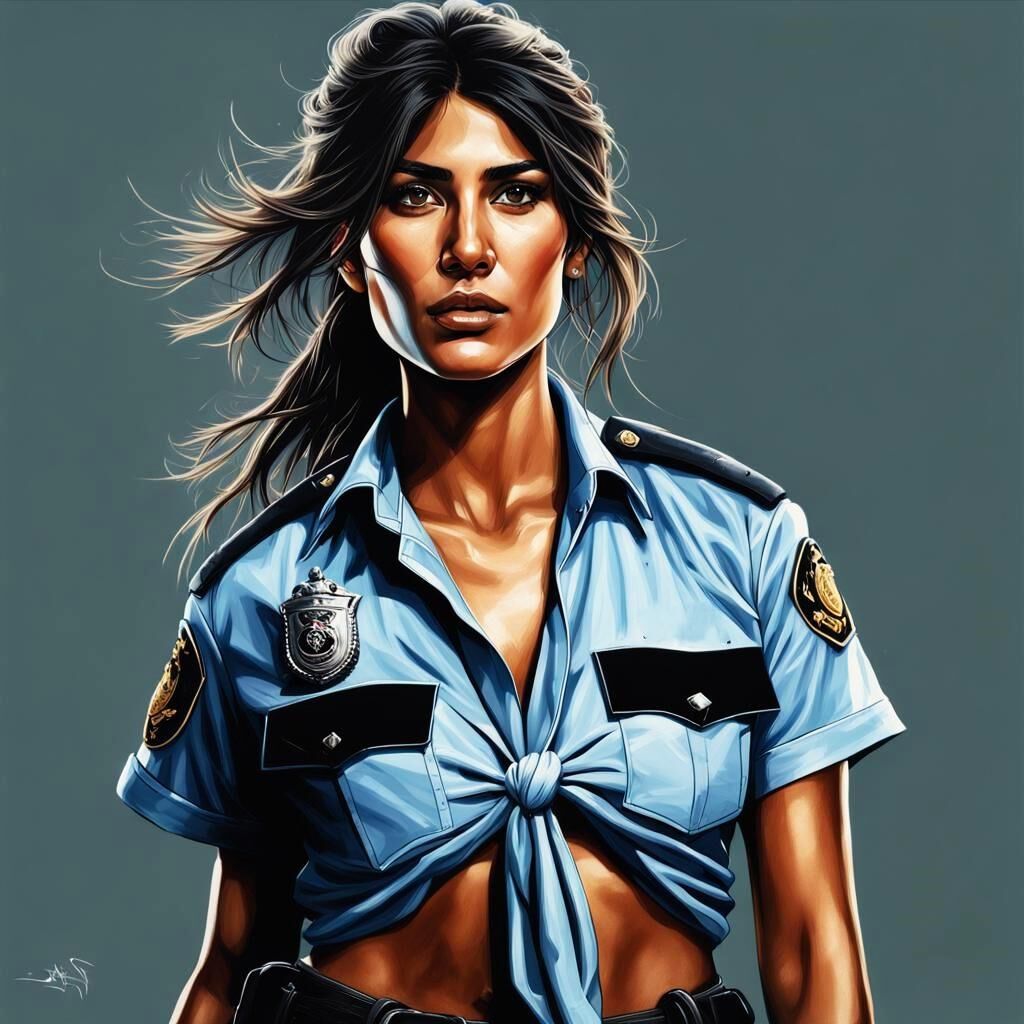 Pia Miller en la agente Katarina Chapman