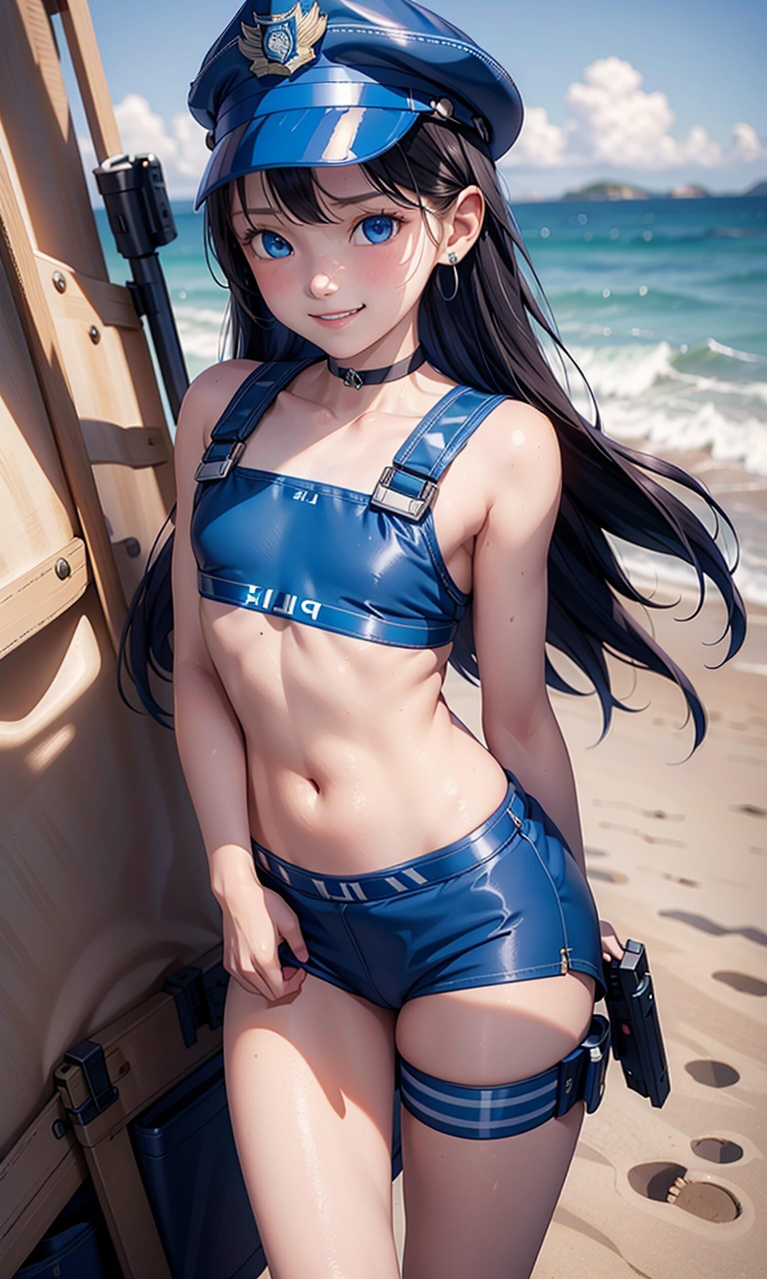 Beach police