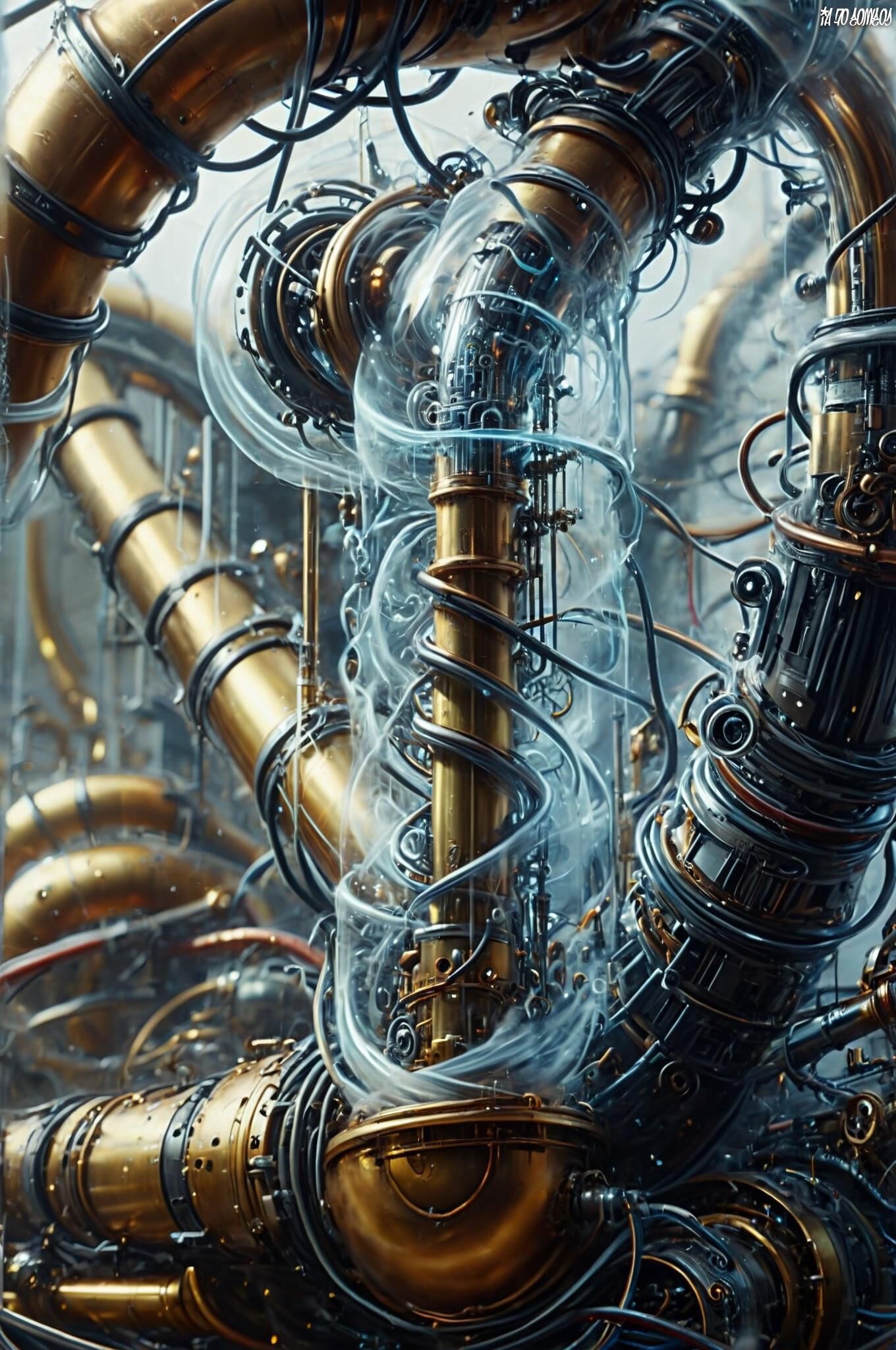 Cosmos Of Ai Artwork 0017 (Steampunk)  