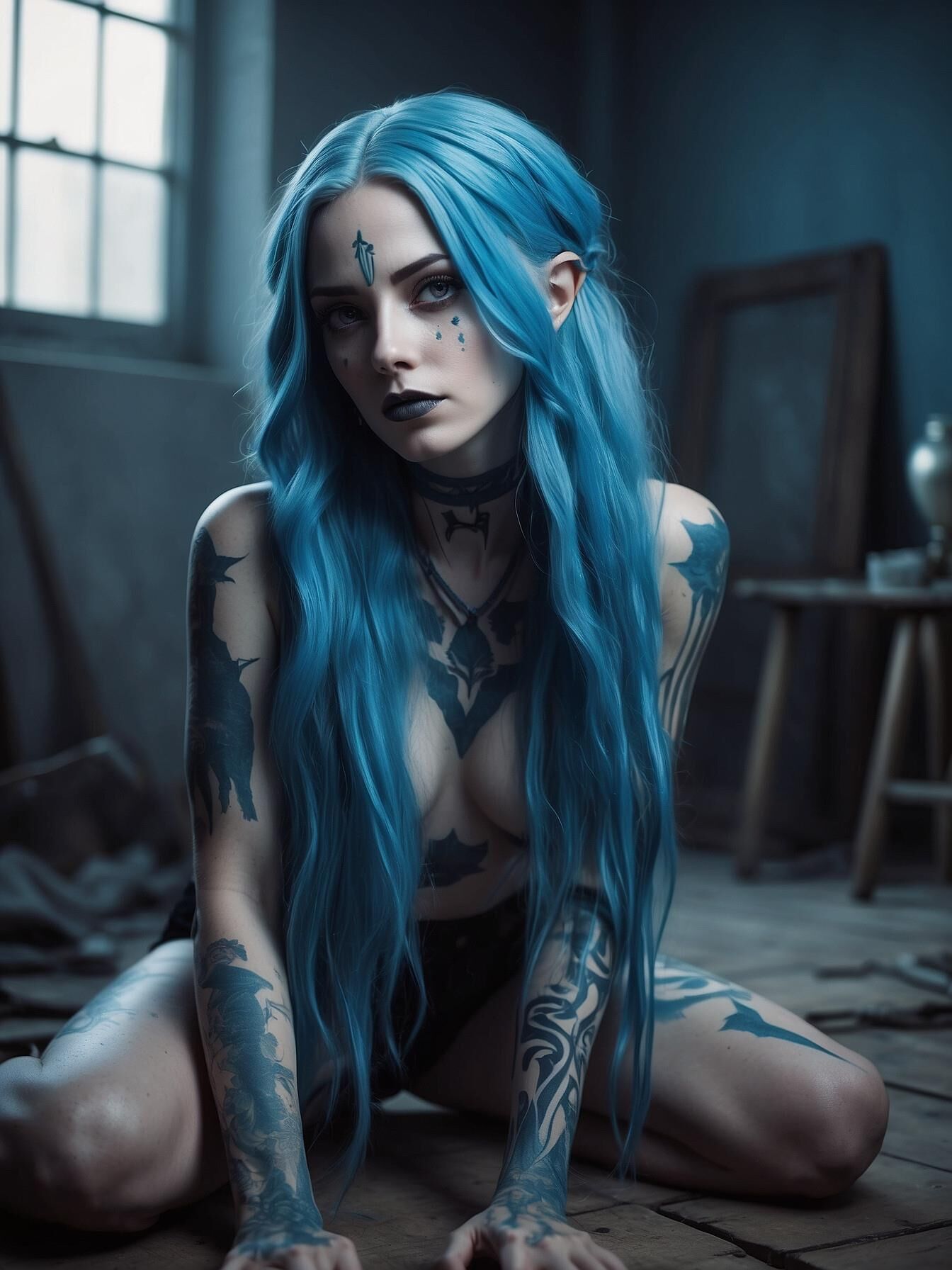 Jinx from Arkane as a real woman - non nude