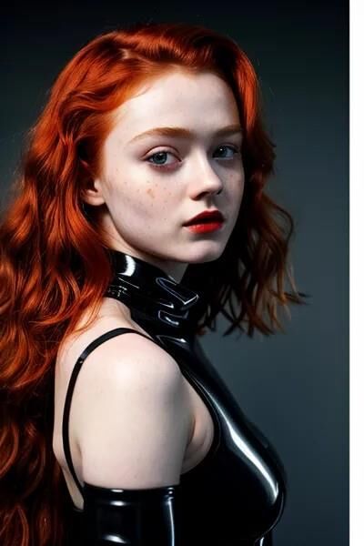 Sadie Sink latex I.A.