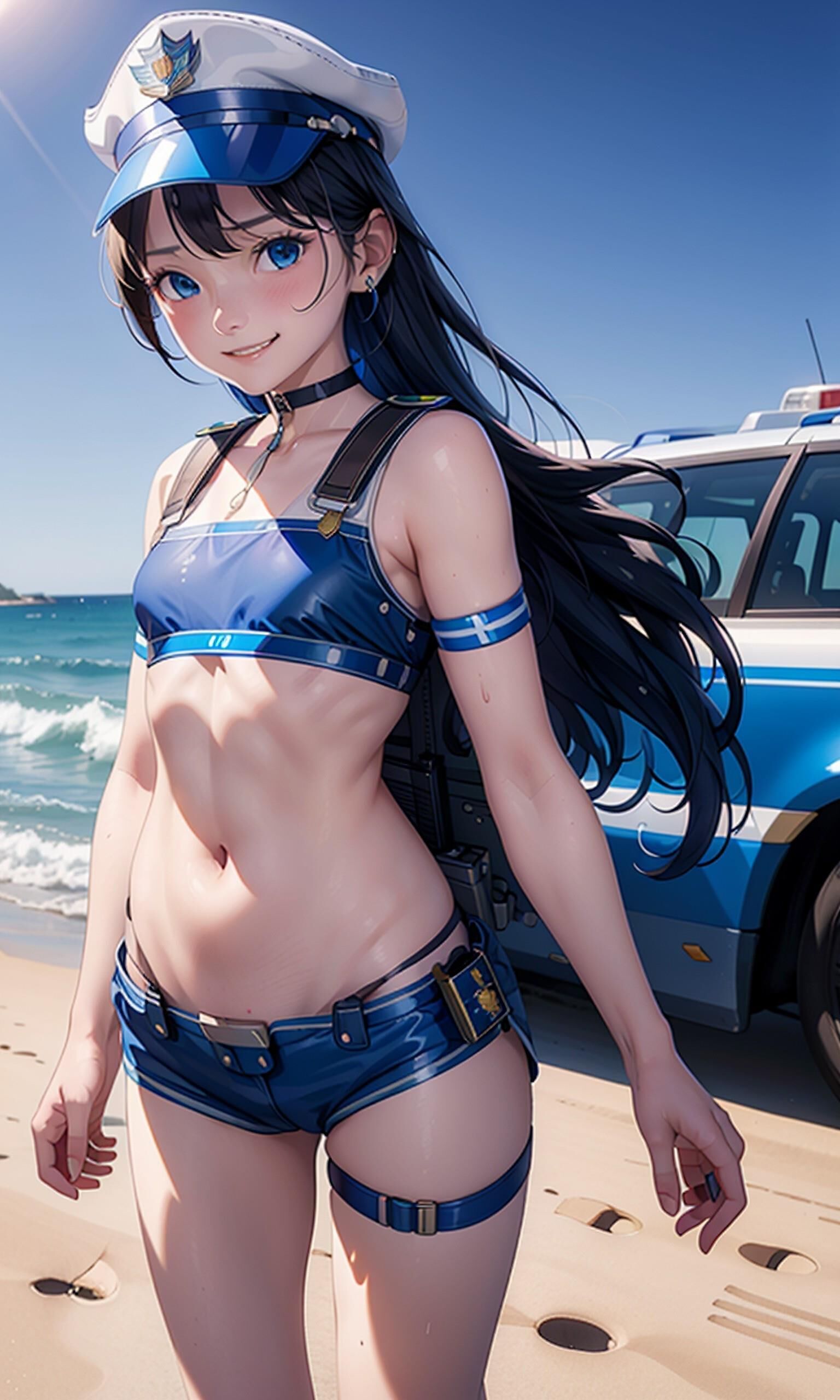 Beach police