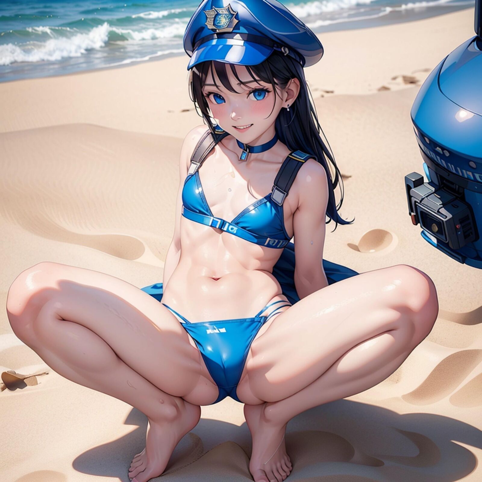 Beach police