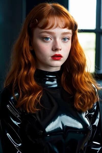 Sadie Sink latex I.A.