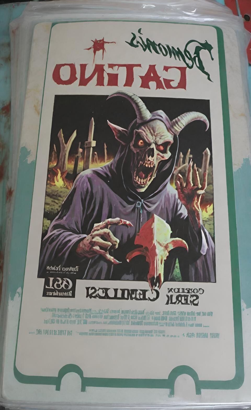 Vintage VHS Fantasy Box Art / 001 / ai :