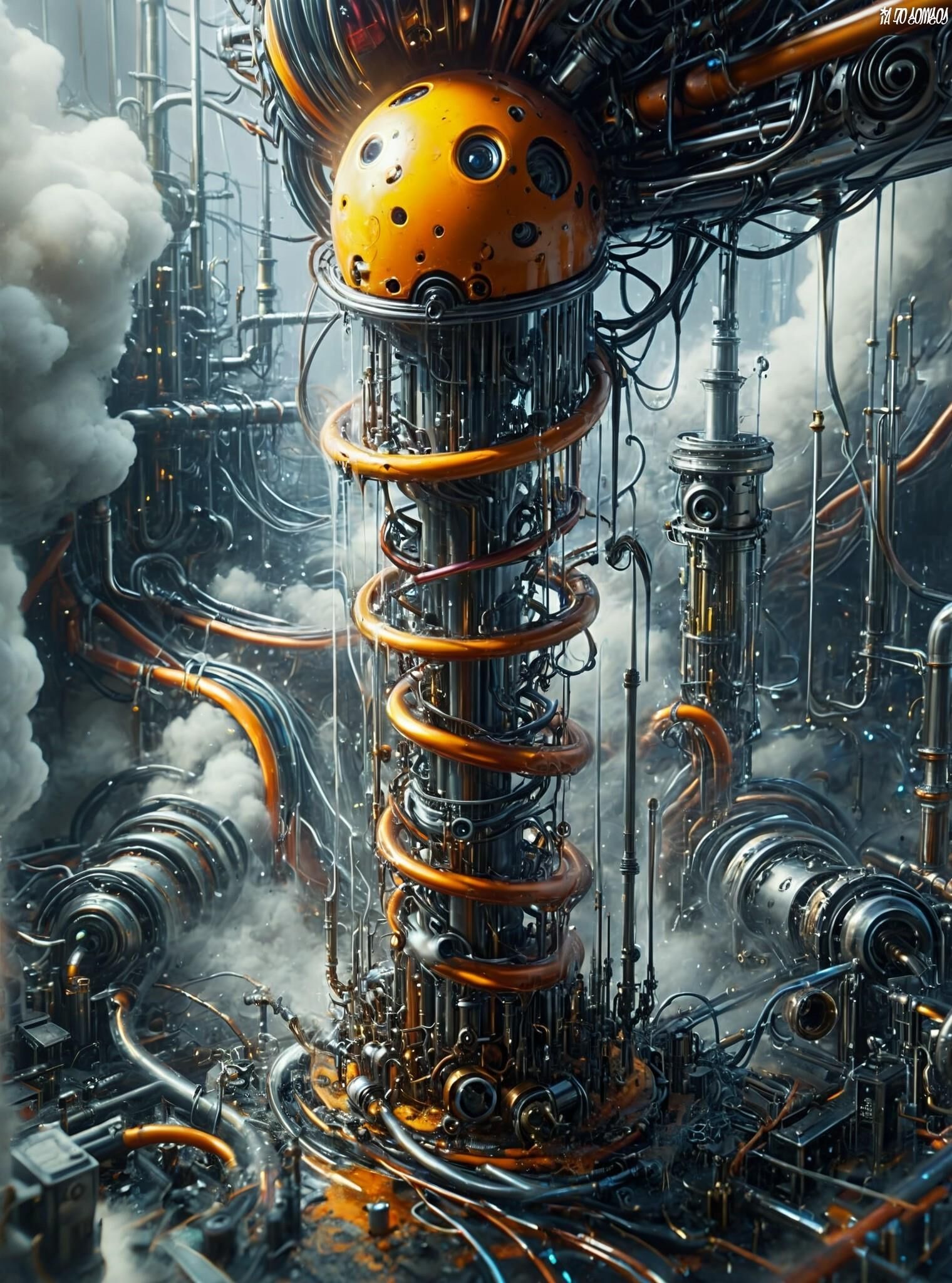 Cosmos Of Ai Artwork 0017 (Steampunk)  