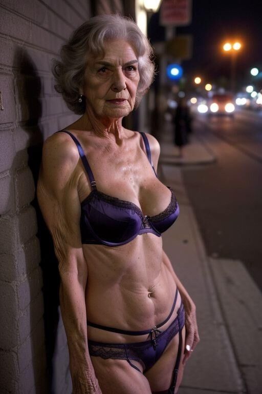 Misc. Elderly, vol. 3 - lingerie party in the street