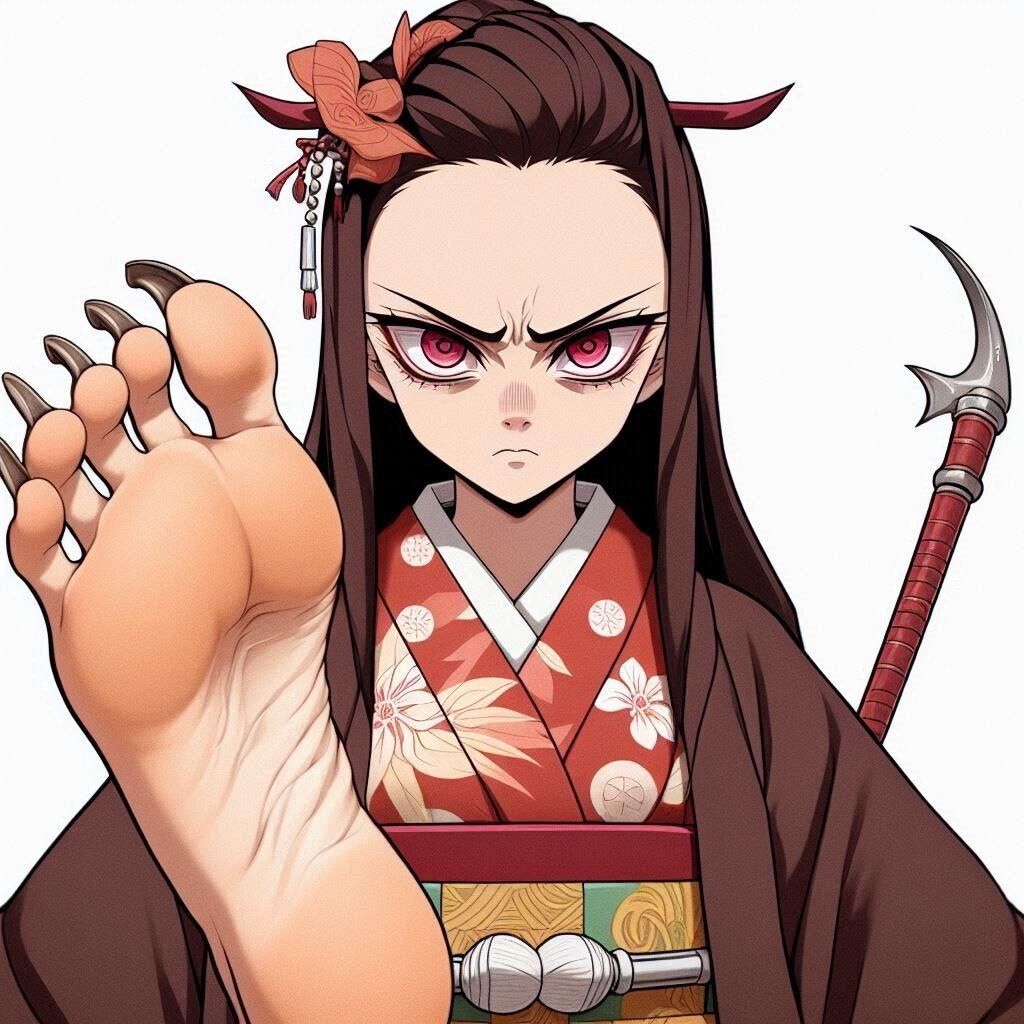 Pés Nezuko