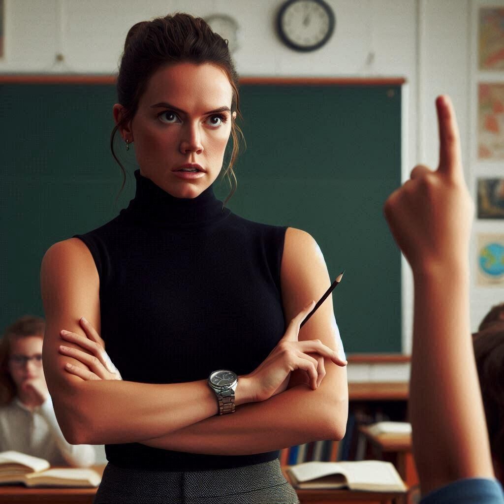 High School Teacher Daisy Ridley