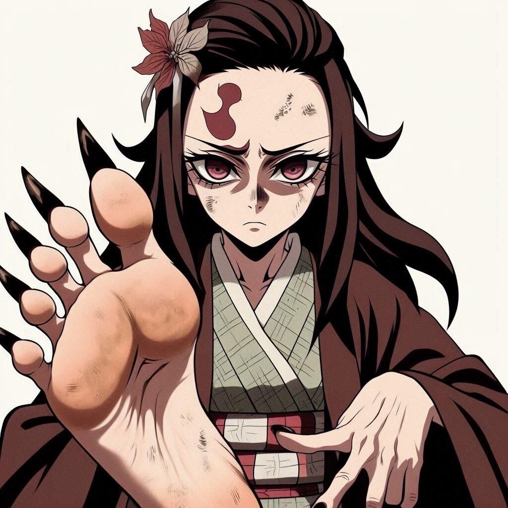 Pés Nezuko