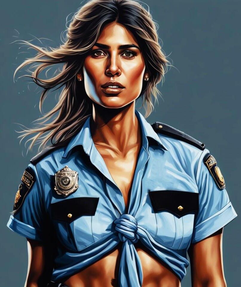 Pia Miller en la agente Katarina Chapman