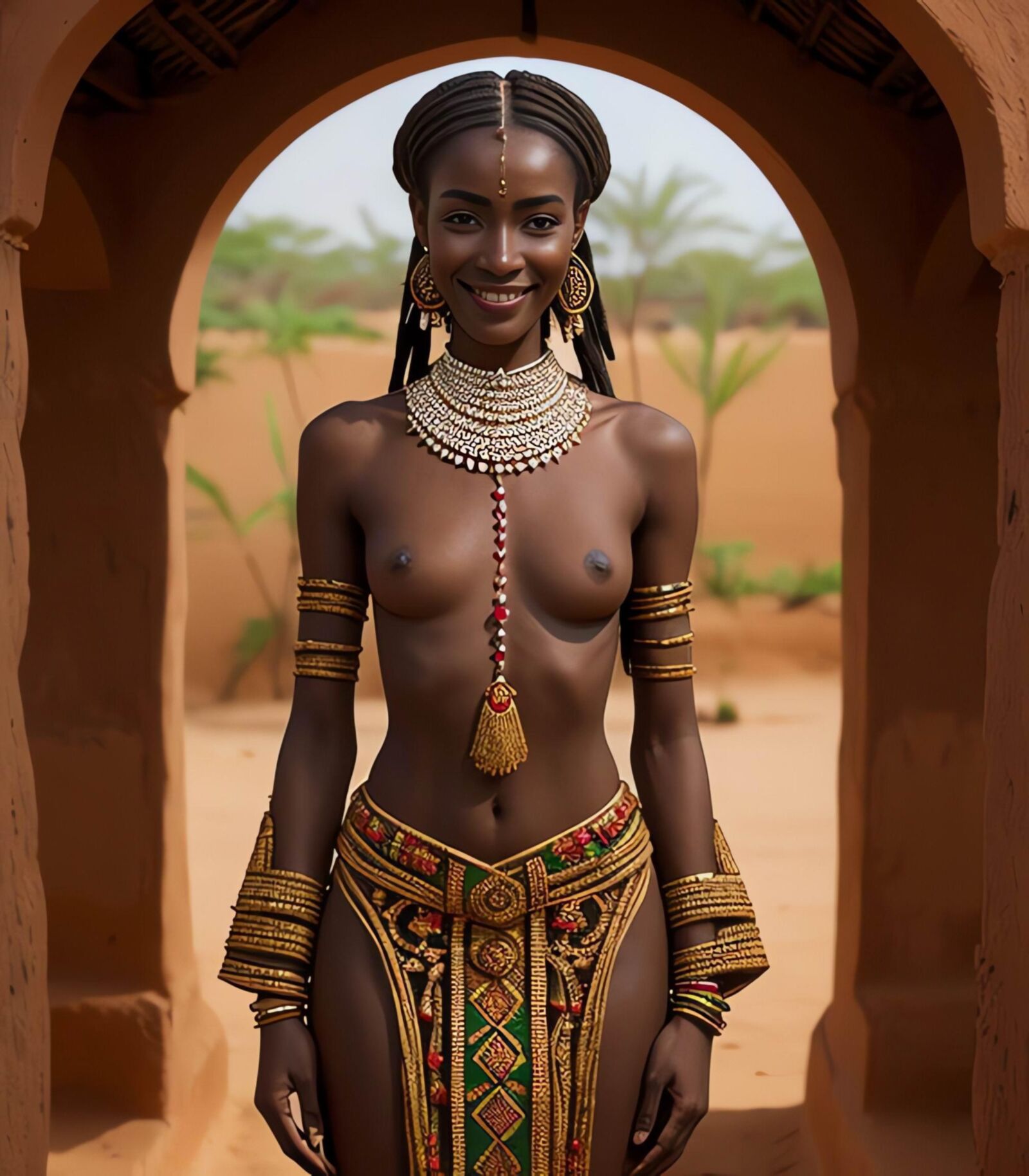 Traditional Mali fashion