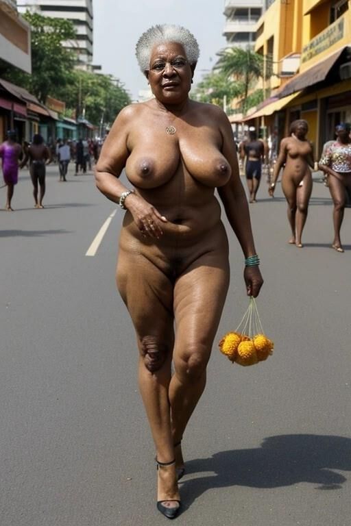 Nude Ivorian in Abidjan AI