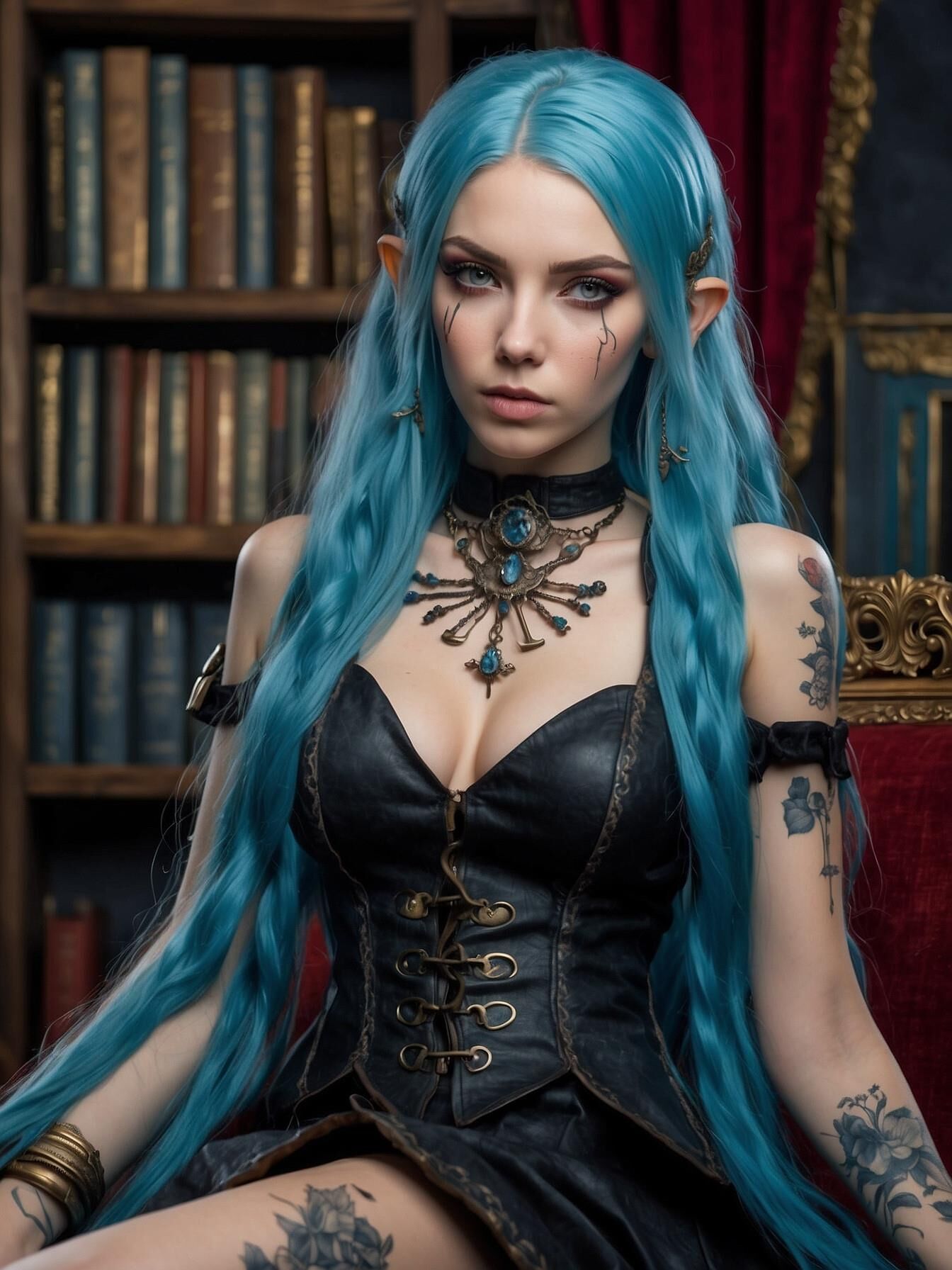 Jinx from Arkane as a real woman - non nude