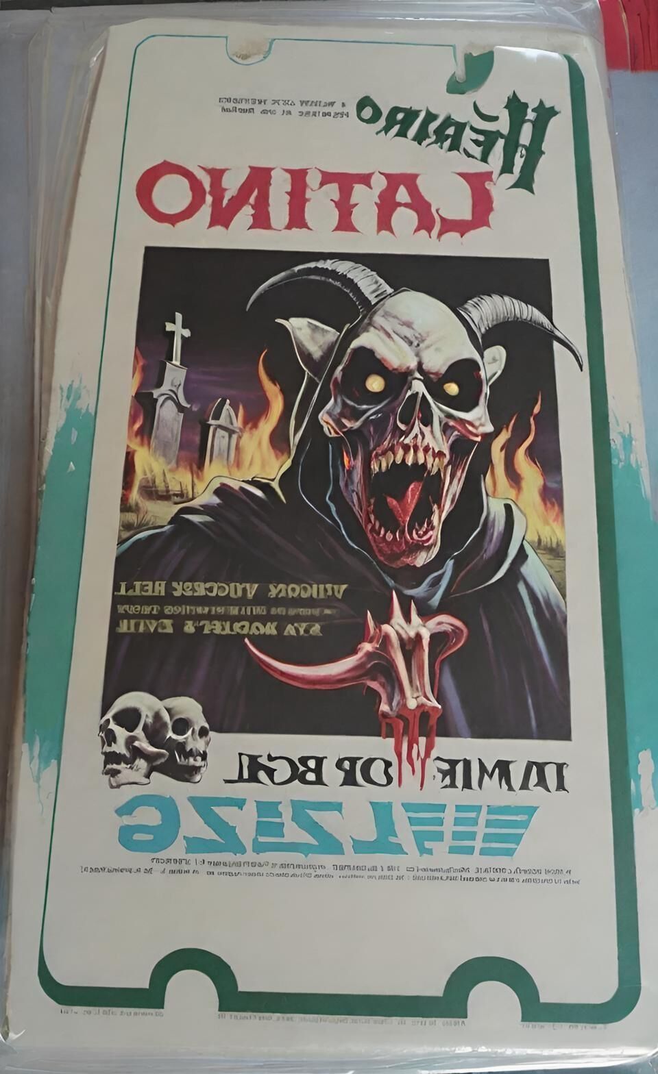 Vintage HORROR vhs / ai / fantasy / 001