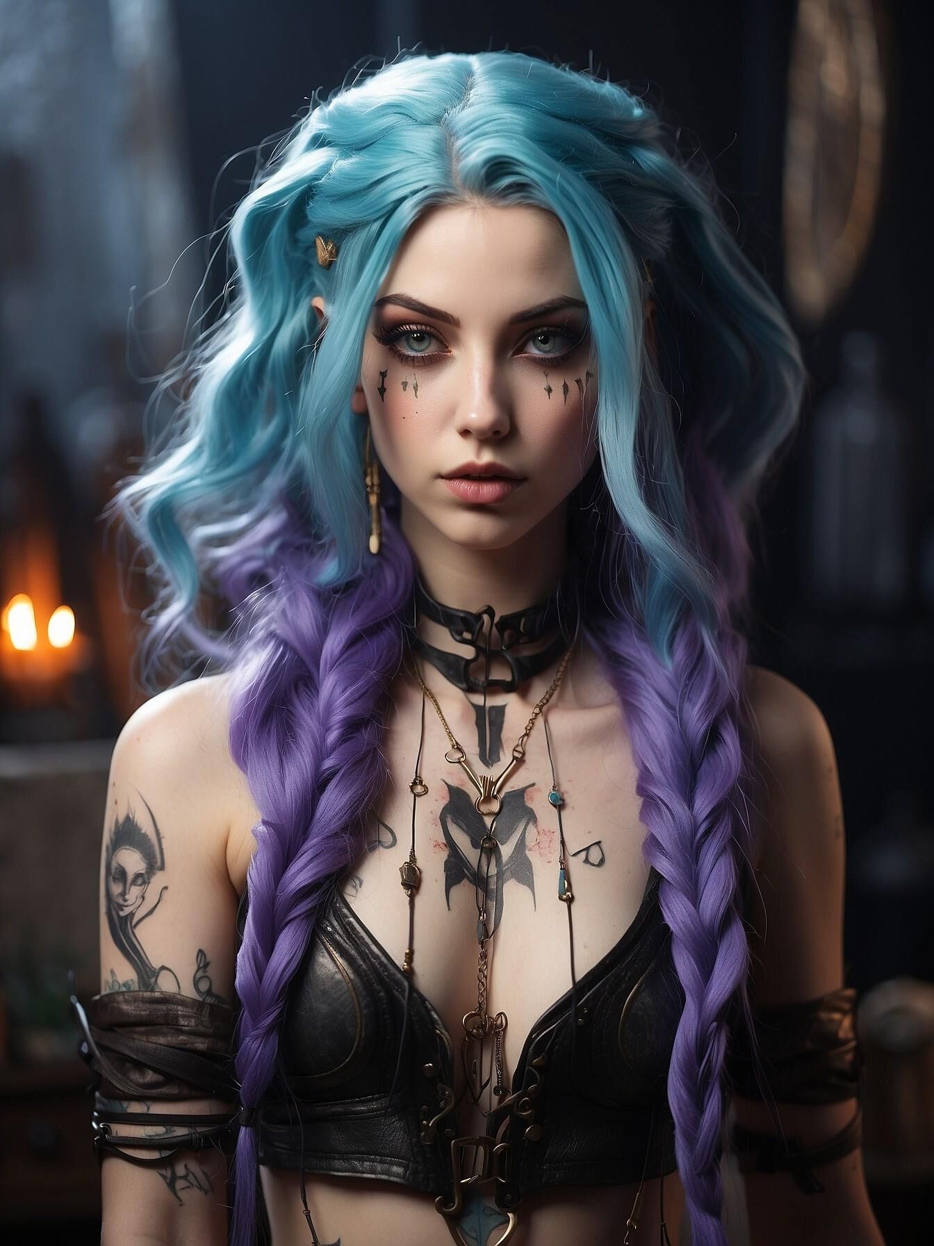 Jinx from Arkane as a real woman - non nude