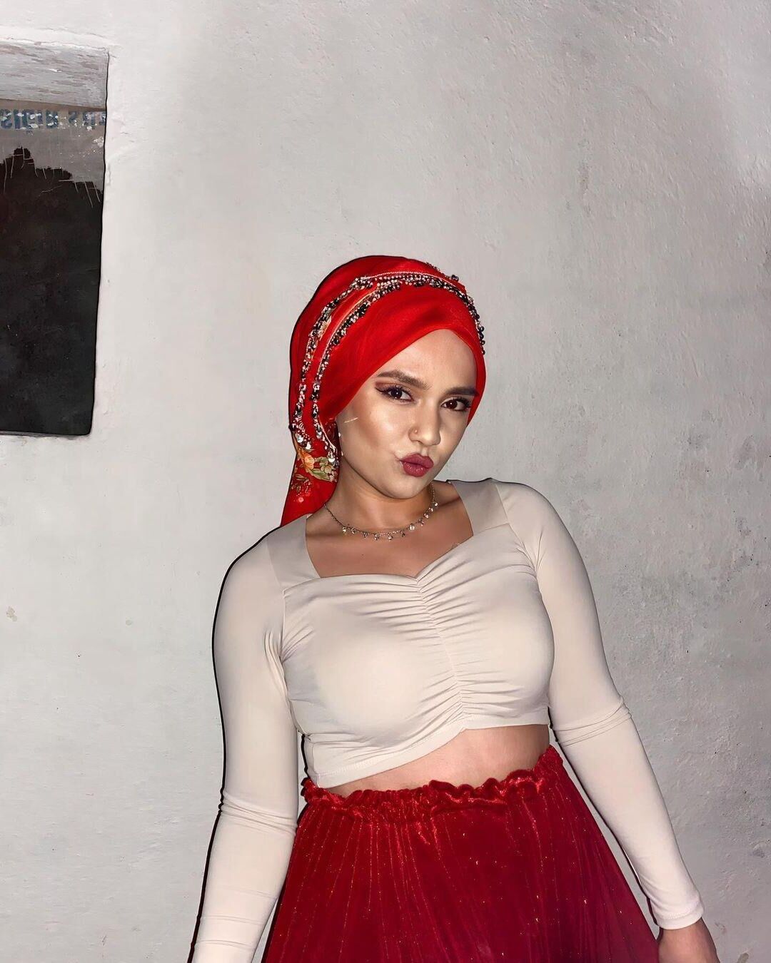 Jilbab hijab turbanli  