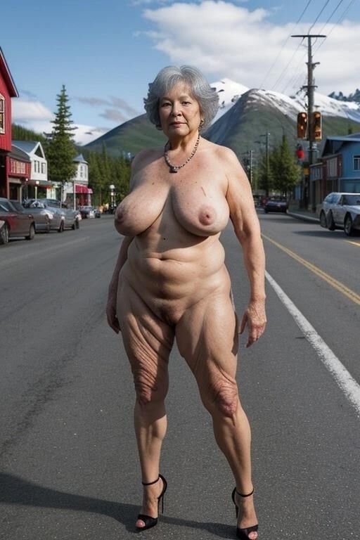 Nude Alaskan in Anchorage AI