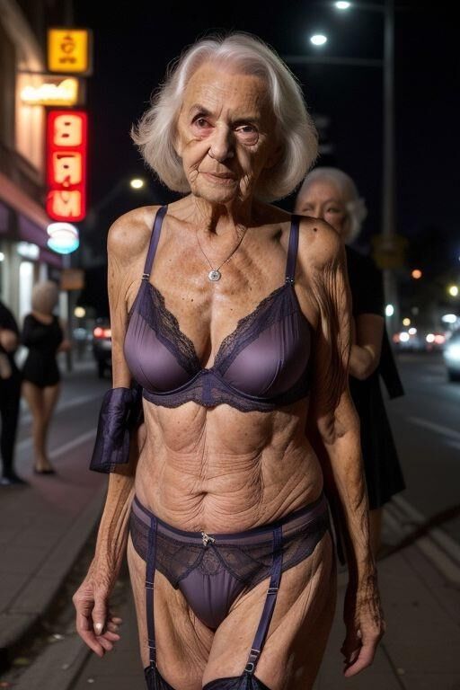 Misc. Elderly, vol. 3 - lingerie party in the street