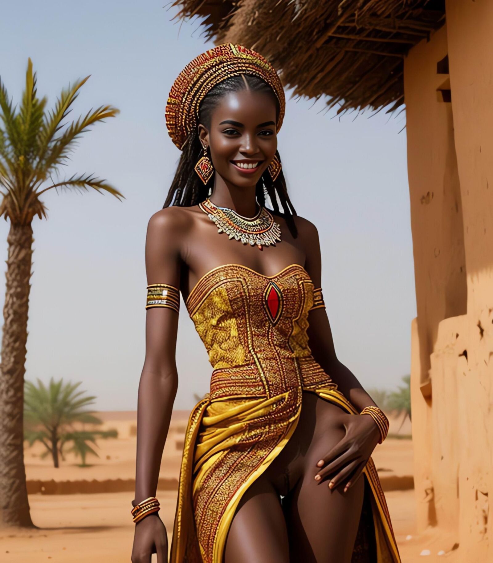 Traditional Mali fashion