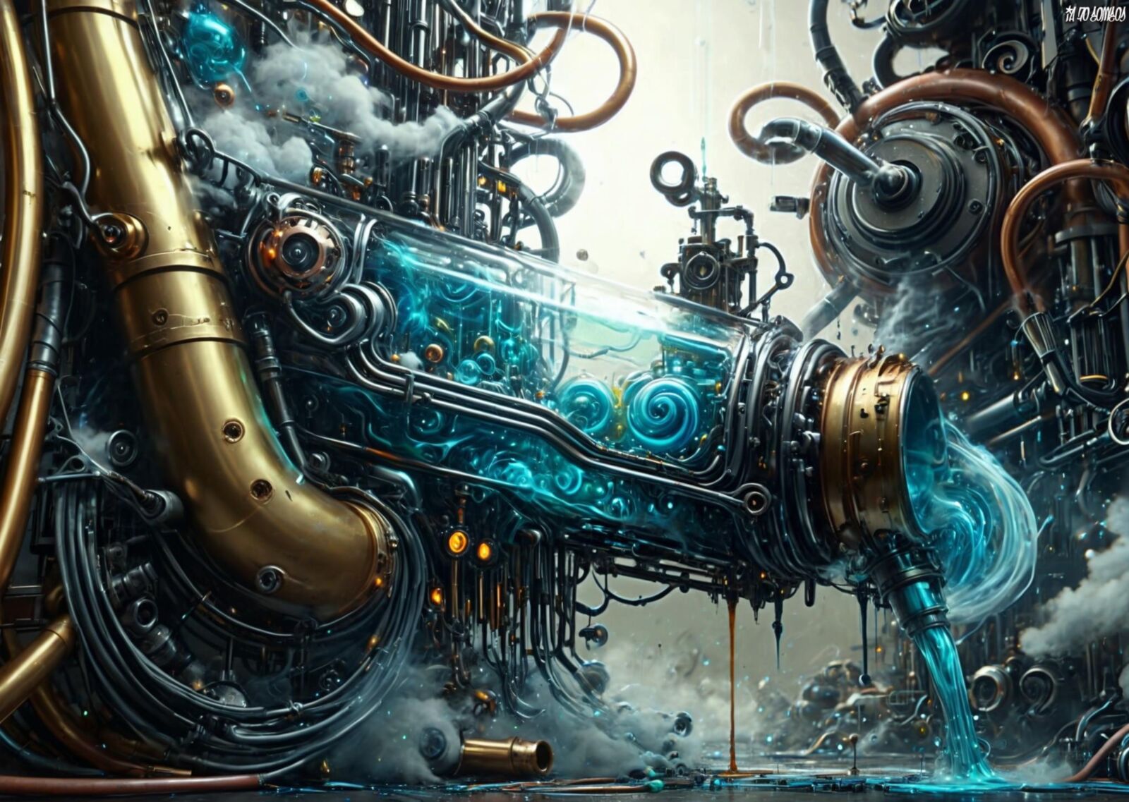 Cosmos Of Ai Artwork 0017 (Steampunk)  