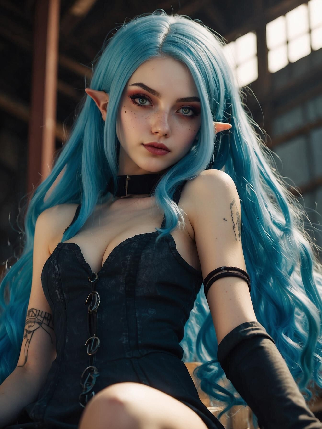 Jinx aus Arkane als Manga-Frau nn