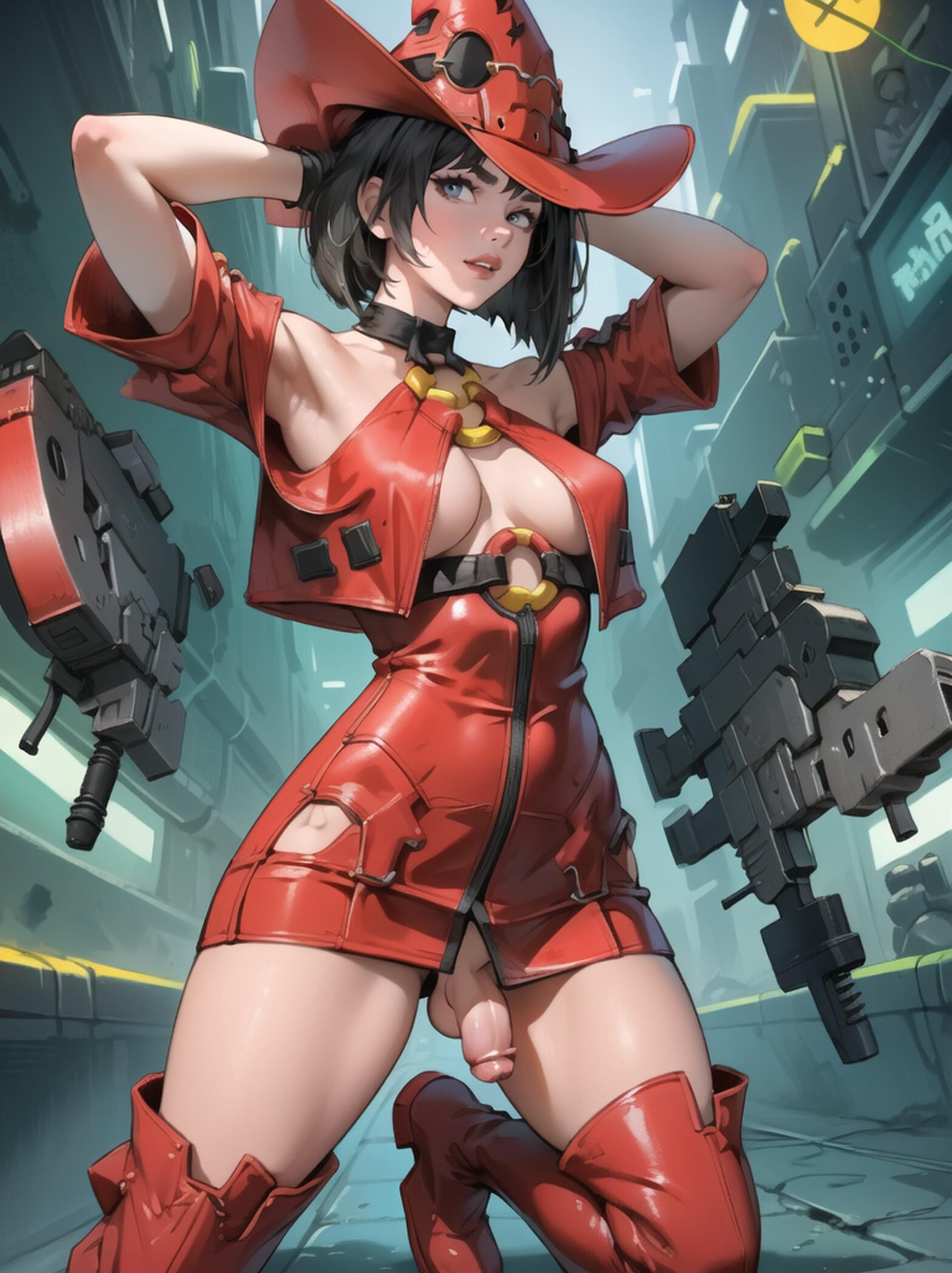 (Patreon Find 7) – TGirl I-No (Guilty Gear)