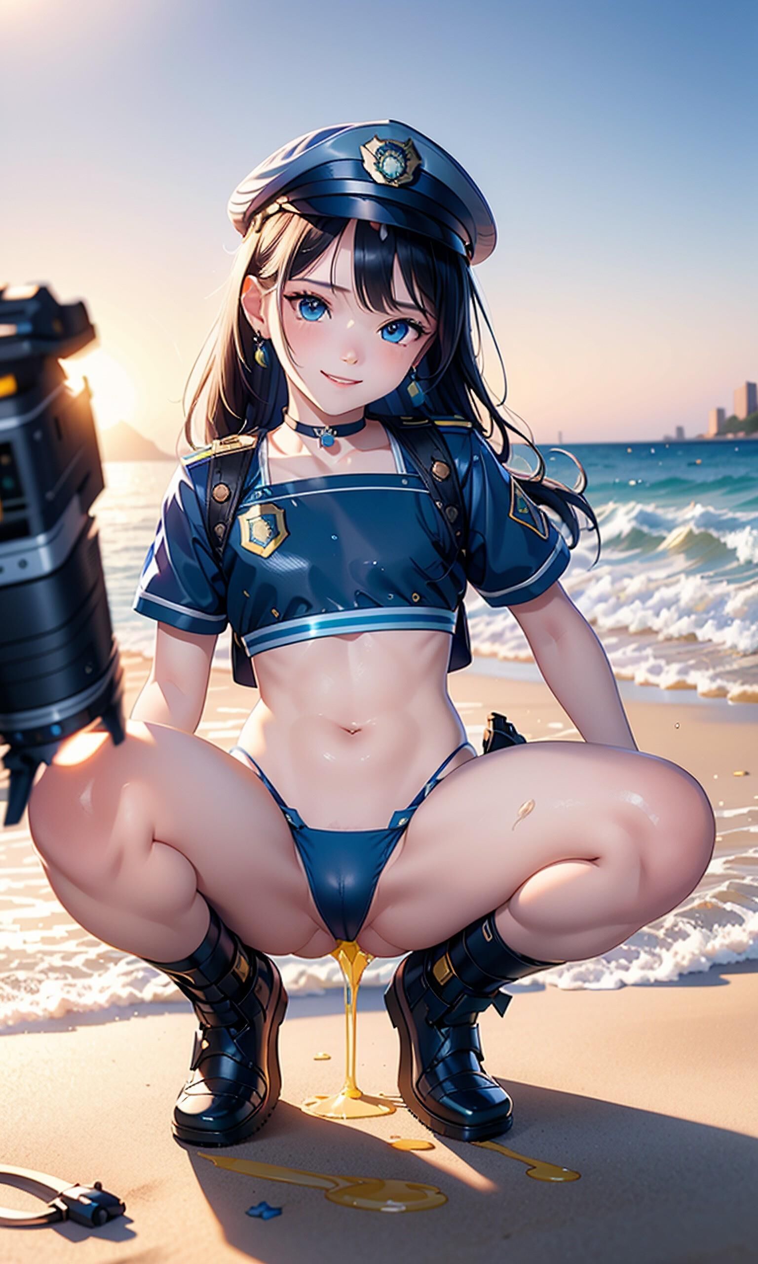 Beach police