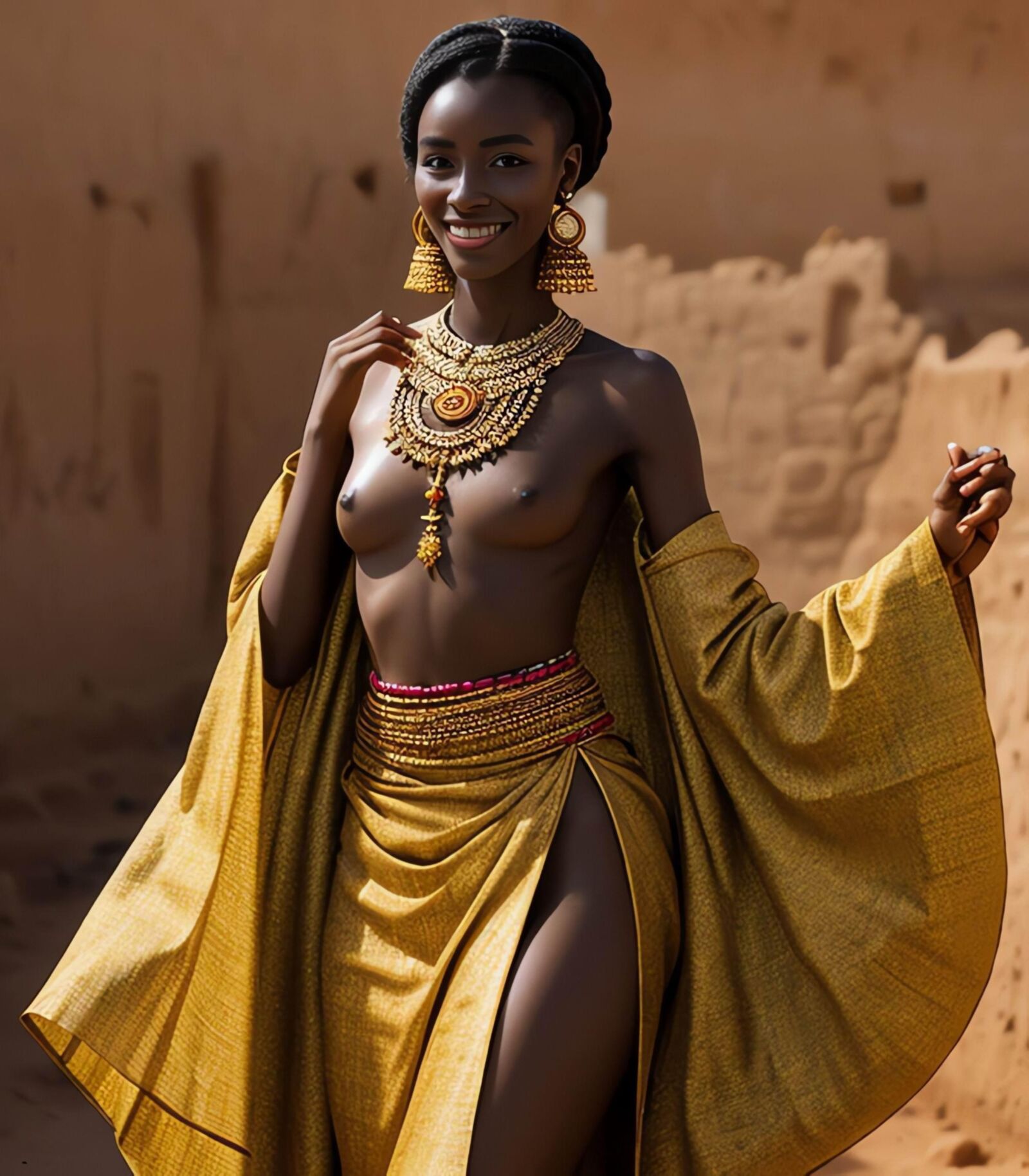 Traditional Mali fashion