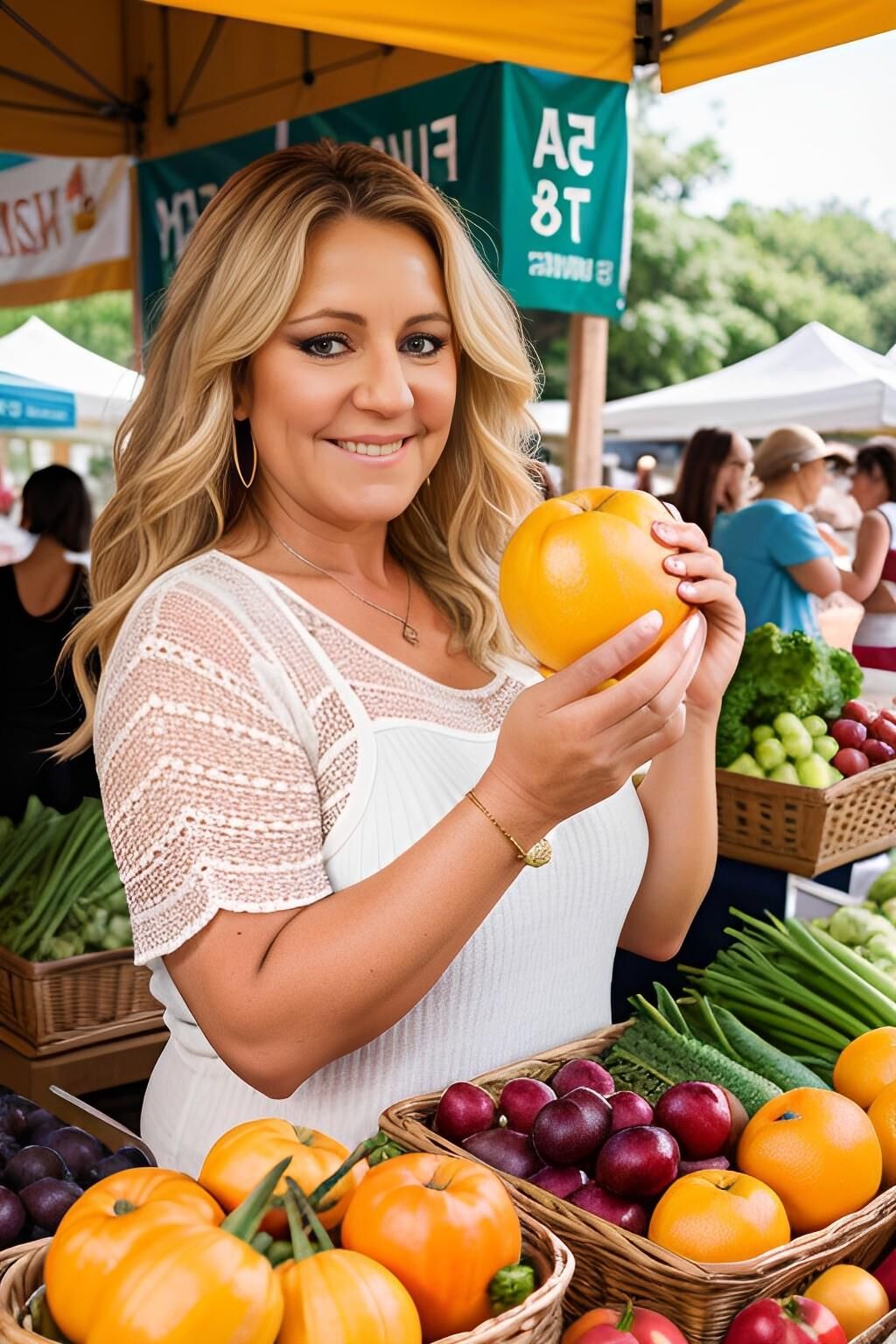 My mother getting AI-ed - MILF at the farmers market