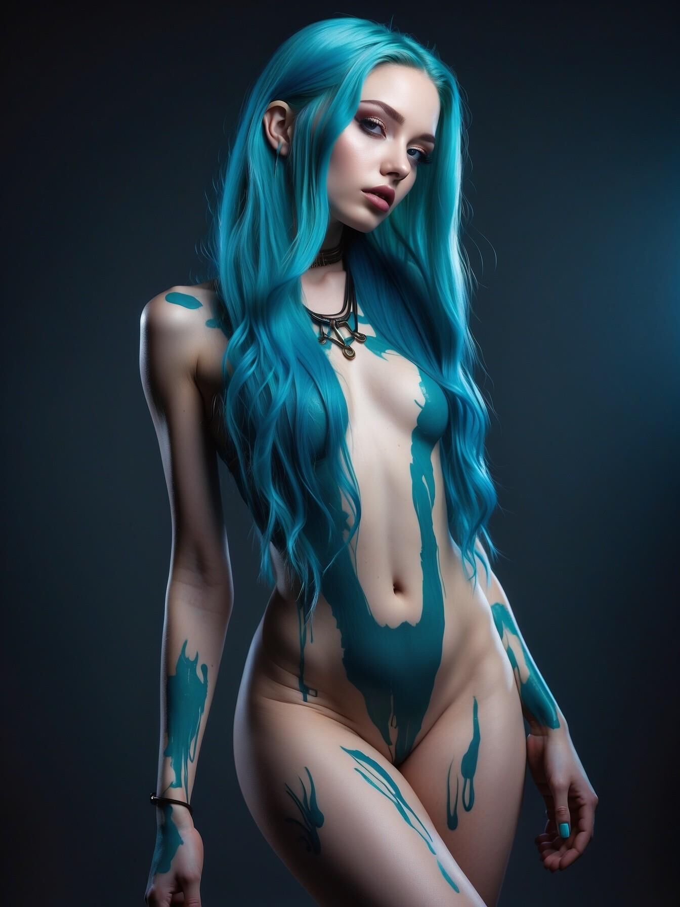 Jinx from Arkane as a real woman - non nude