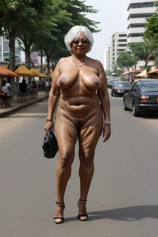 Nude Ivorian in Abidjan AI