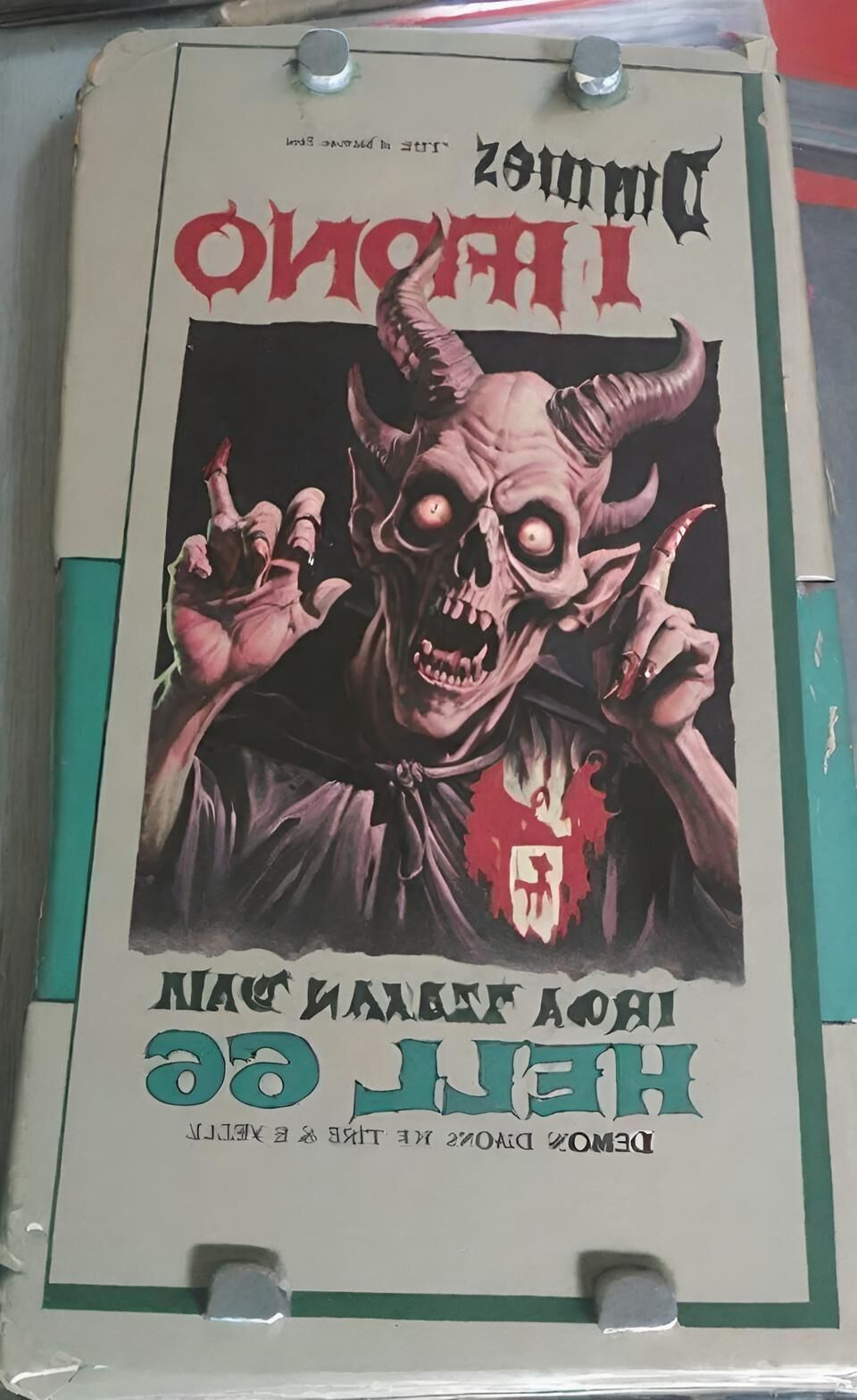 Vintage HORROR vhs / ai / fantasy / 001