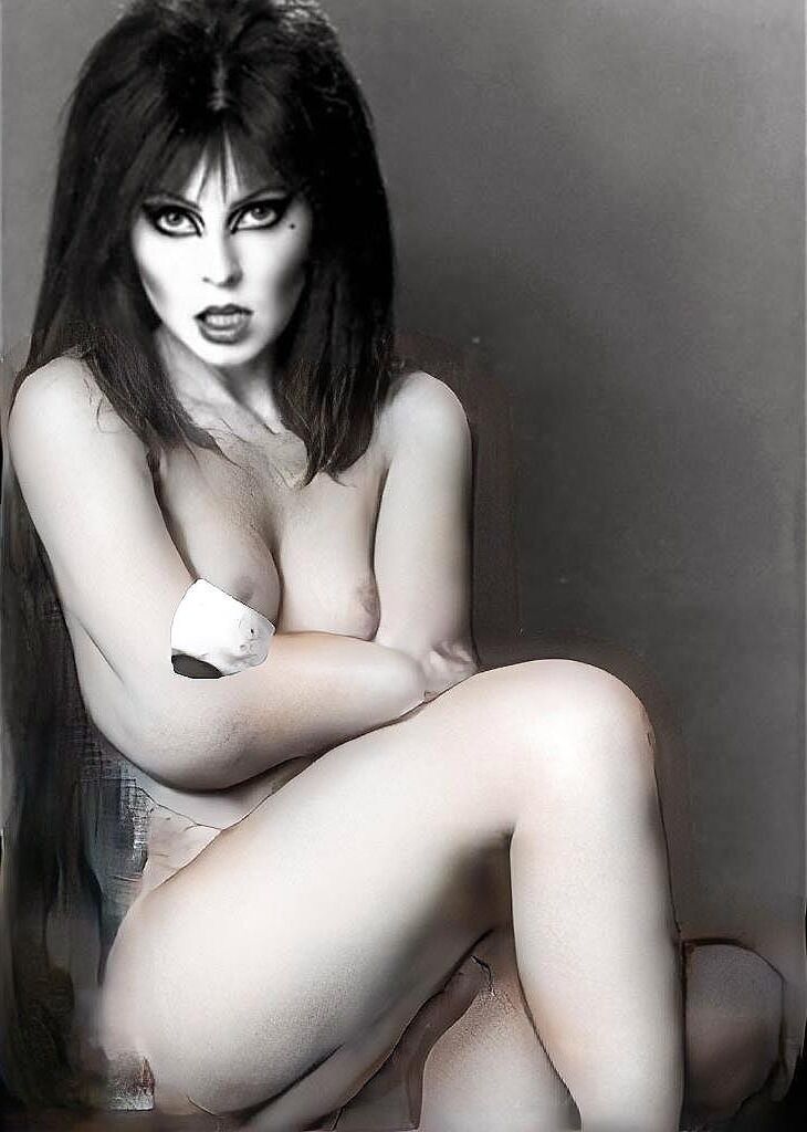 Iconic Beauty Elvira, Admirably and Respectfully AI made TY