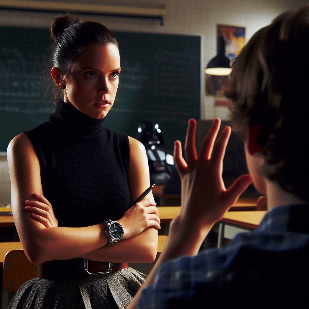 High School Teacher Daisy Ridley