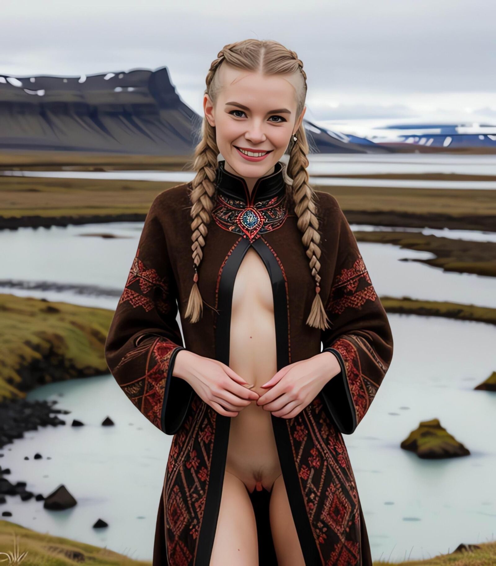 Traditional Iceland fashion