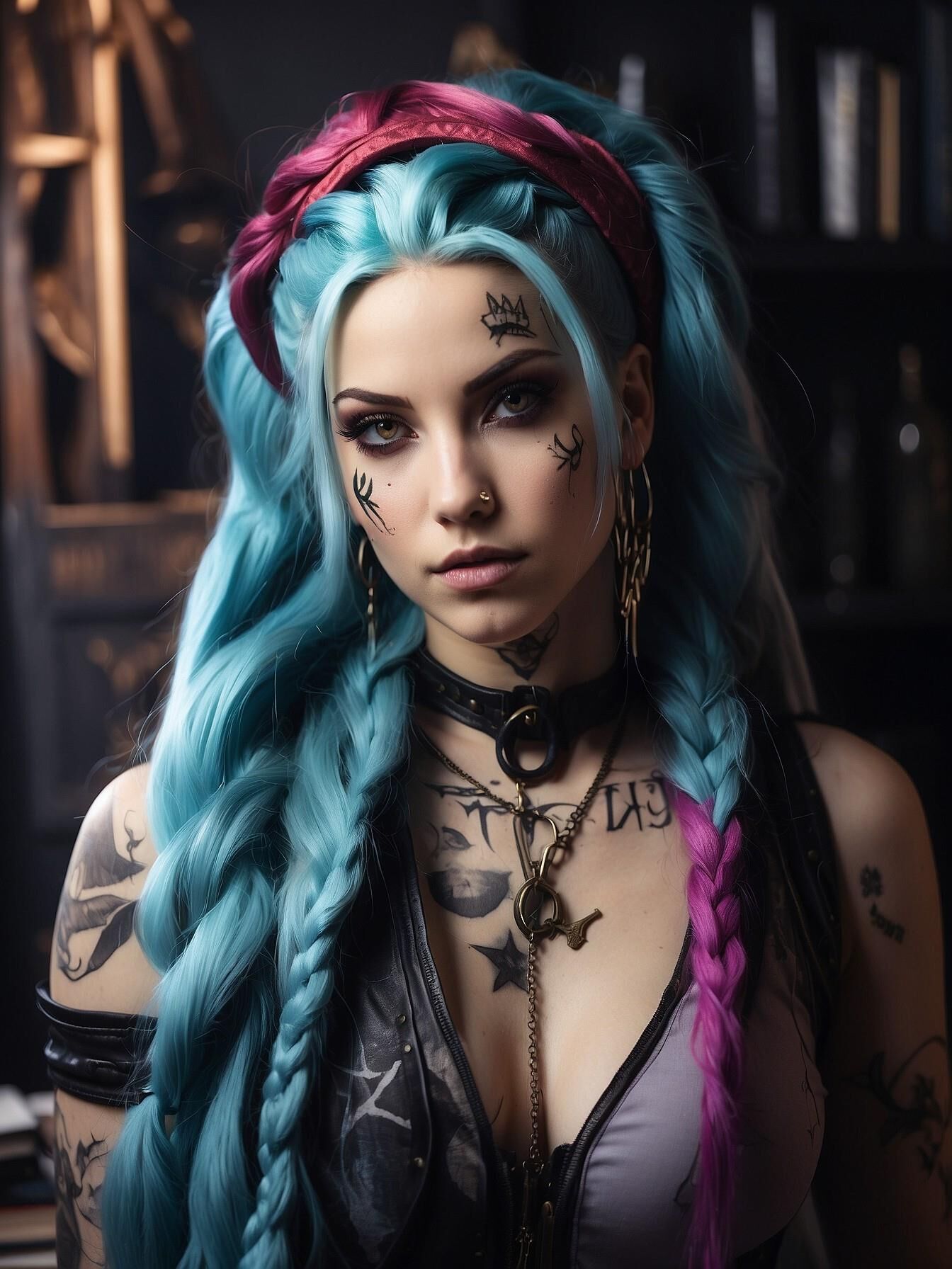 Jinx from Arkane as a real woman - non nude