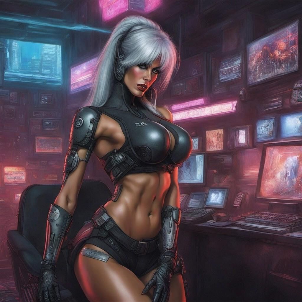 Cyberpunk en Sexy.ai - 01