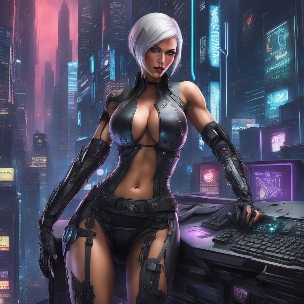 Cyberpunk en Sexy.ai - 01