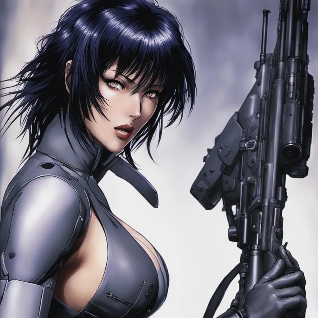 Motoko Kusanagi in Sexy.ai - 01