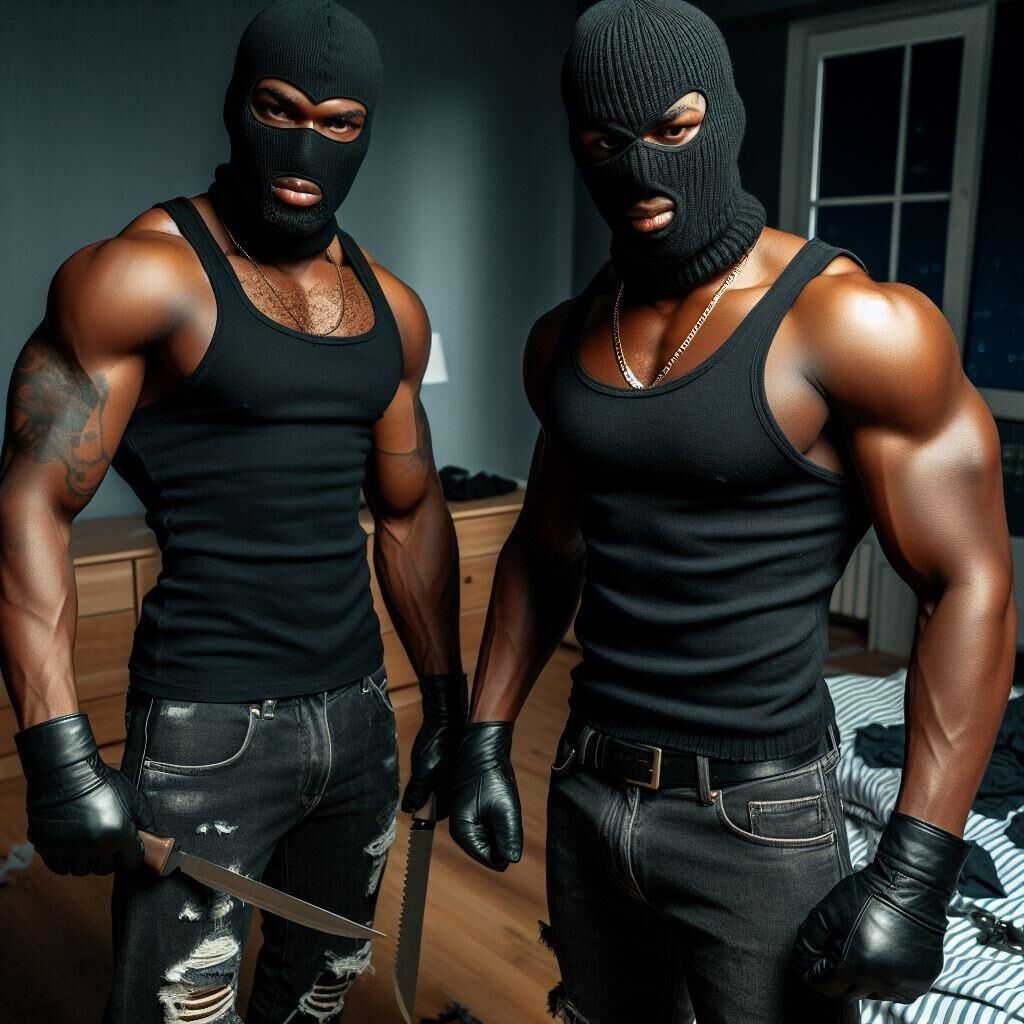 Hot muscular burglars