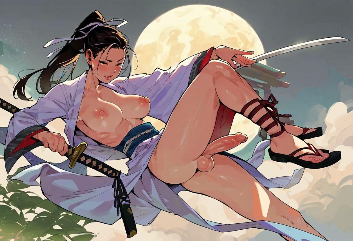 retro style japanese themed futa