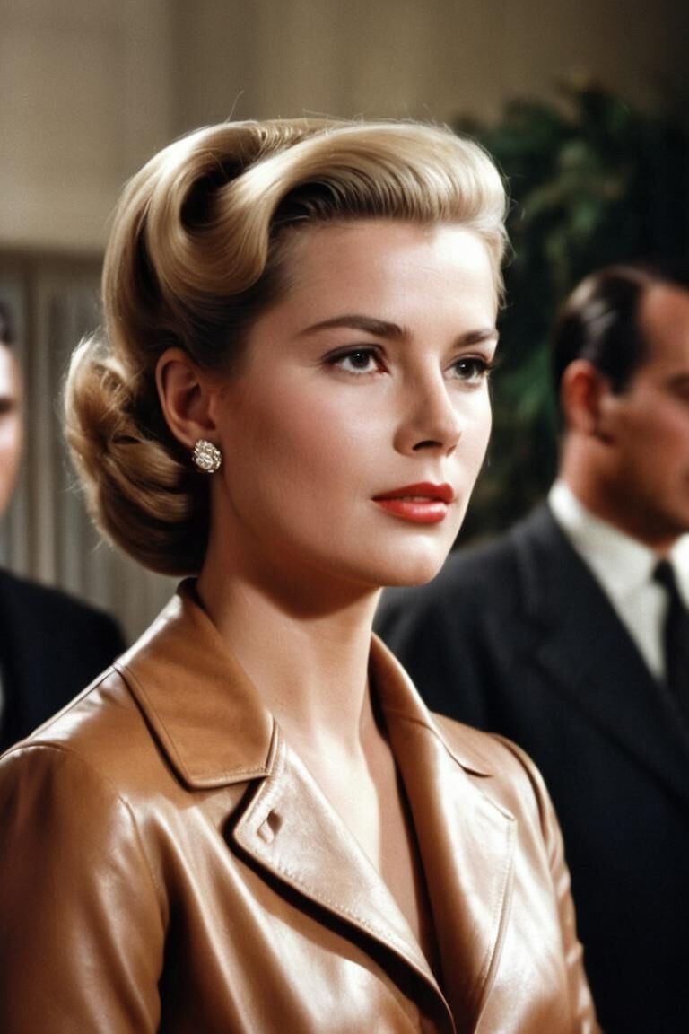 A.I. Grace Kelly in Leather